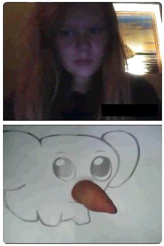 25P Omegle girls 2 - Small elephant