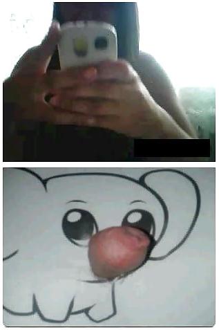 25P Omegle girls 2 - Small elephant