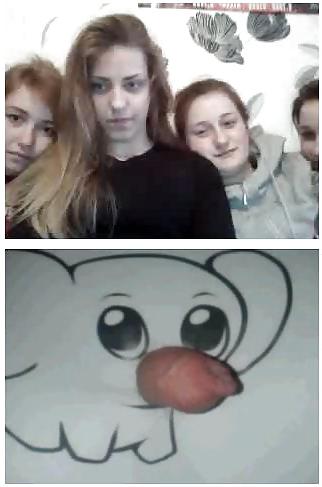 25P Omegle girls 2 - Small elephant