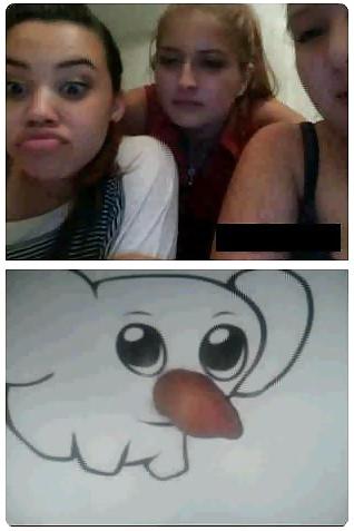 25P Omegle girls 2 - Small elephant