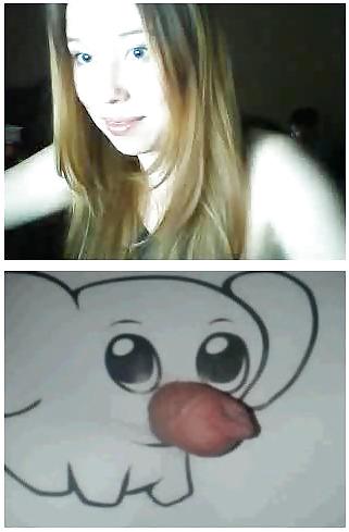 25P Omegle girls 2 - Small elephant