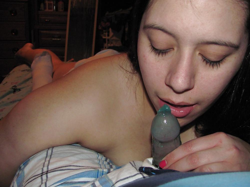 25P Sexy Latina Girlfriend Enjoys Wanking Boyfriens Cock