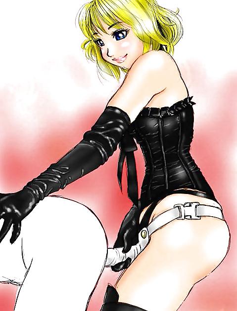 25P Color femdom strapon artwork