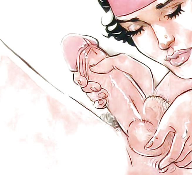 25P Color femdom strapon artwork