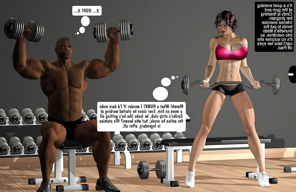 22P Cindy & Paul at the Gym.