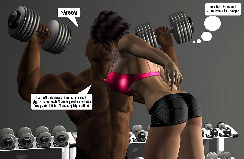 22P Cindy & Paul at the Gym.