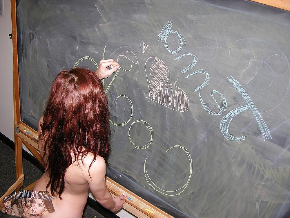 17P Nude In School - Jenna J.