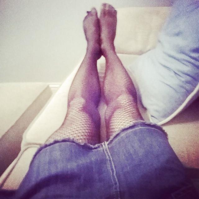 6P Fishnet Pantyhose 