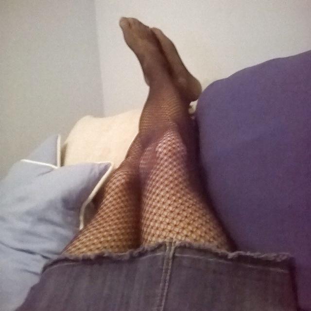 6P Fishnet Pantyhose 