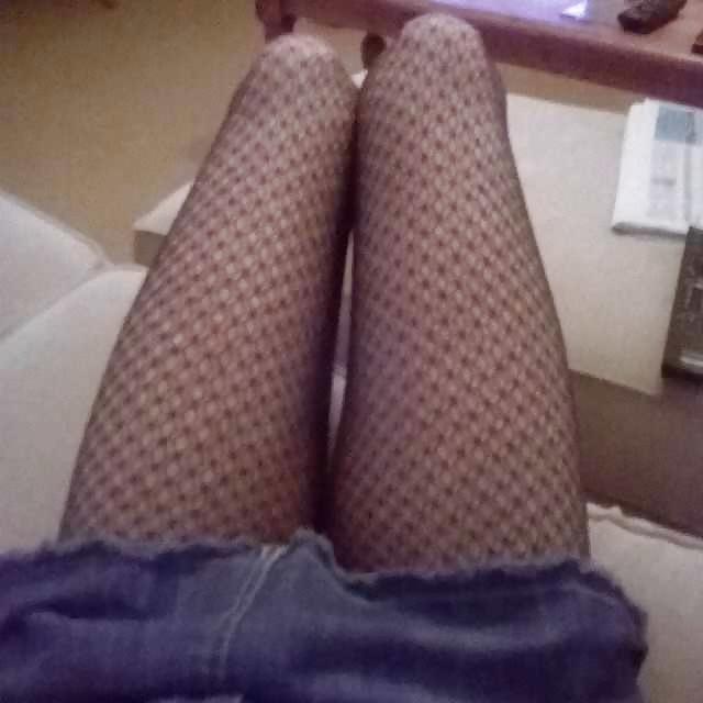6P Fishnet Pantyhose 