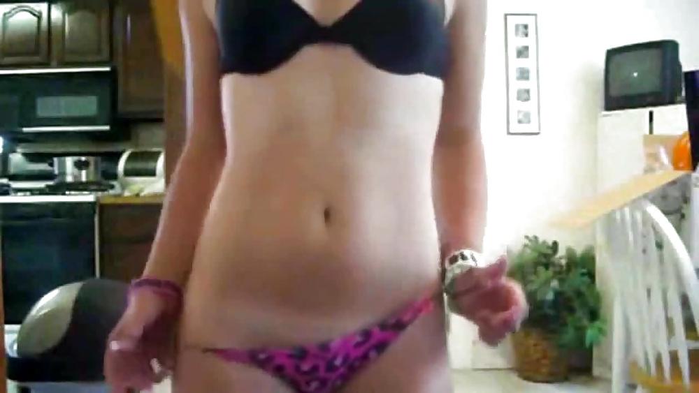 25P Hot Teen Strip shots