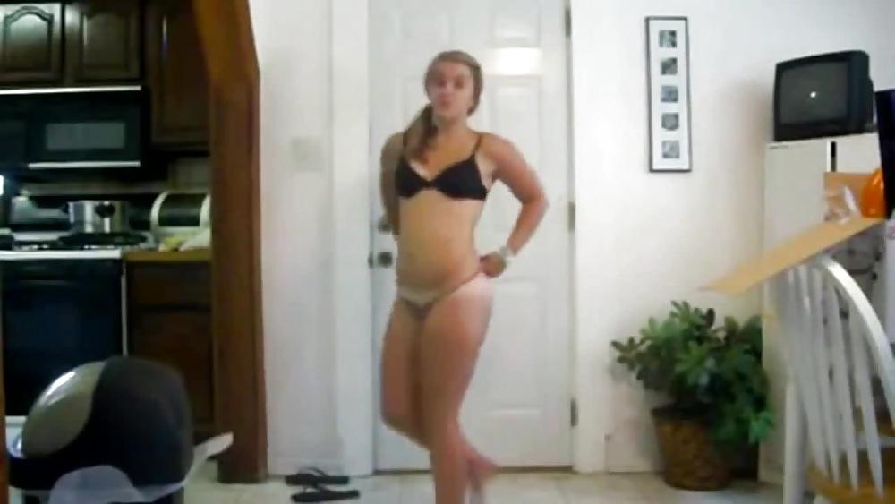 25P Hot Teen Strip shots