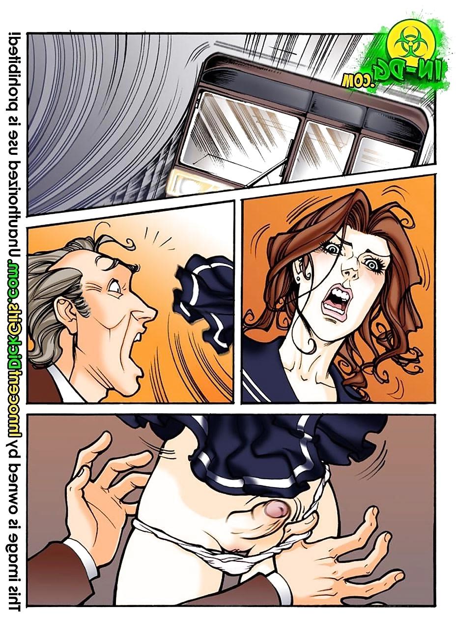 10P Surprise In the Bus - Sex Comics
