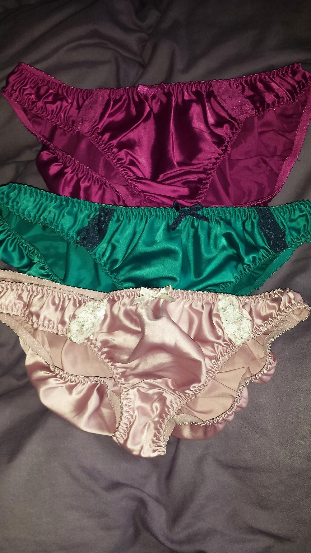5P Bought The Wife Some New Satin Panties