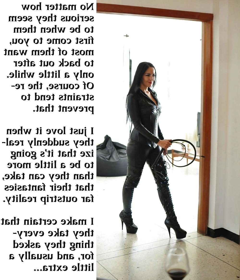 25P Femdom Captions Domination