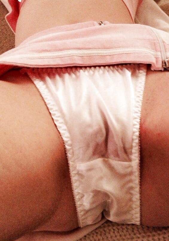 13P My favorite satin panty pictures 