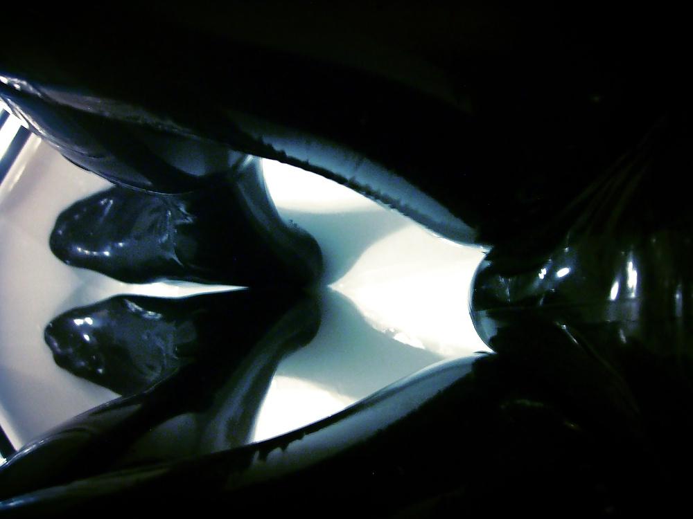 21P My latex legs and feet...
