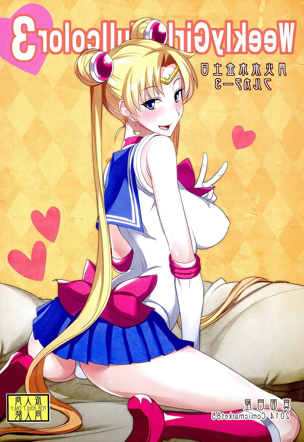 20P Getsu Ka Sui Moku Kin Do Nichi (sailor moon)