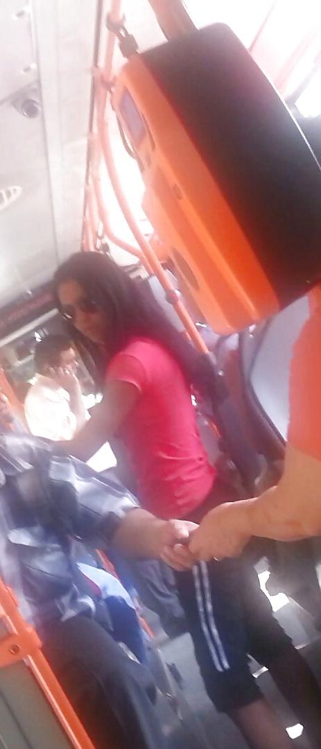 21P Spy old + young in bus and tram romanian