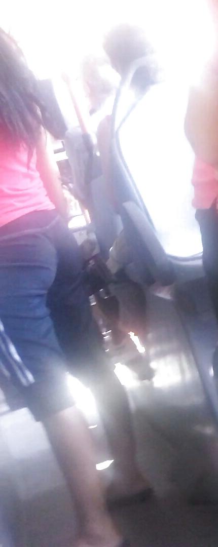 21P Spy old + young in bus and tram romanian