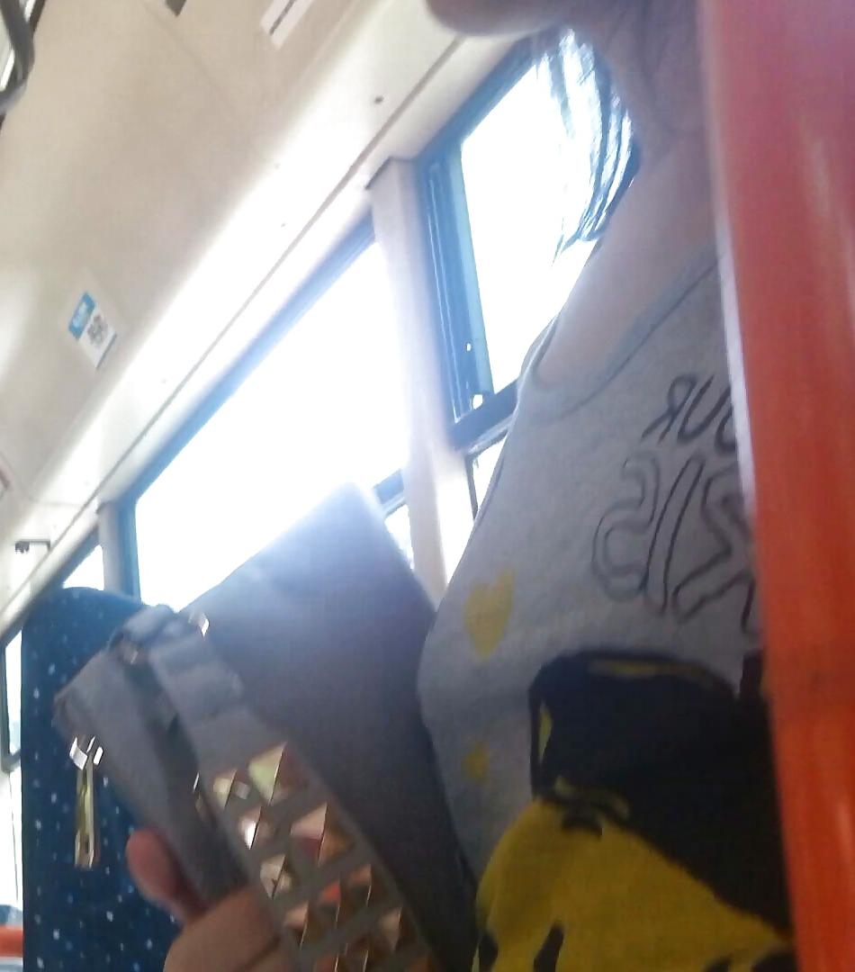 21P Spy old + young in bus and tram romanian