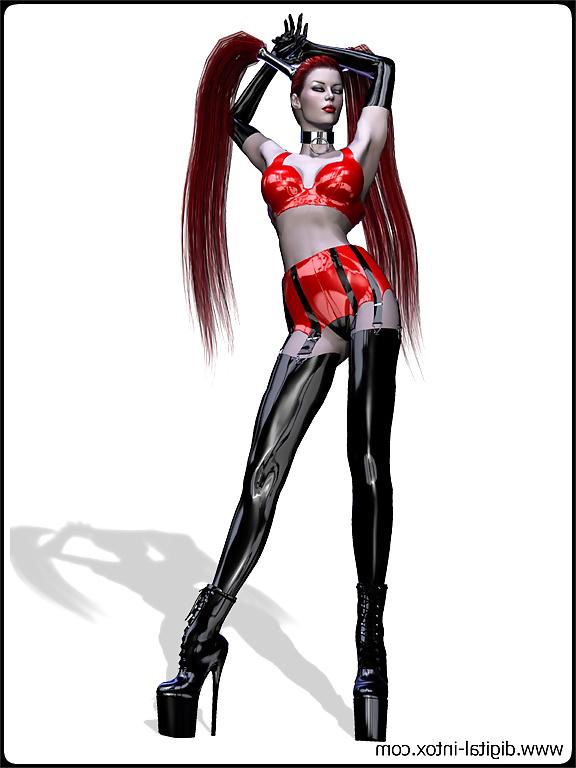 25P 3d Fetish and Latex Babes Part 2