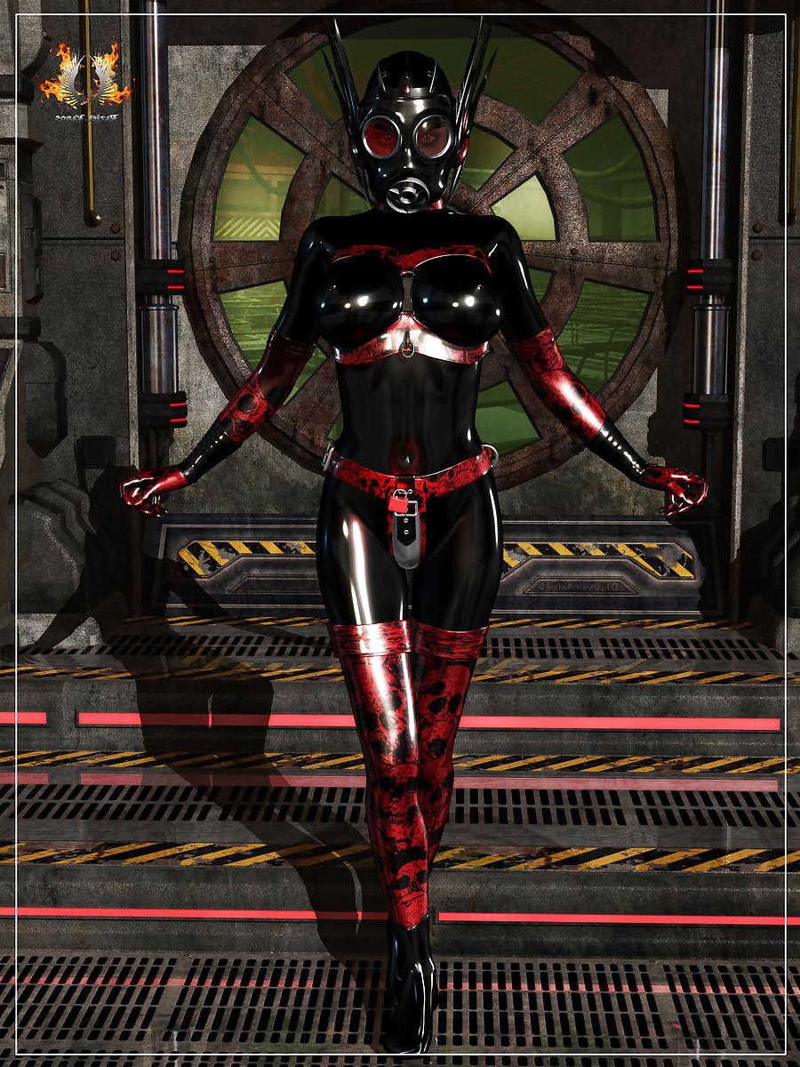 25P 3d Fetish and Latex Babes Part 2