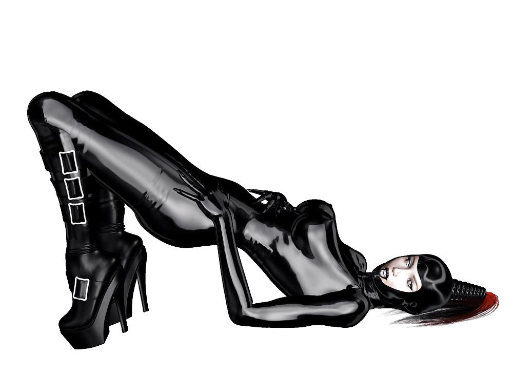 25P 3d Fetish and Latex Babes Part 2