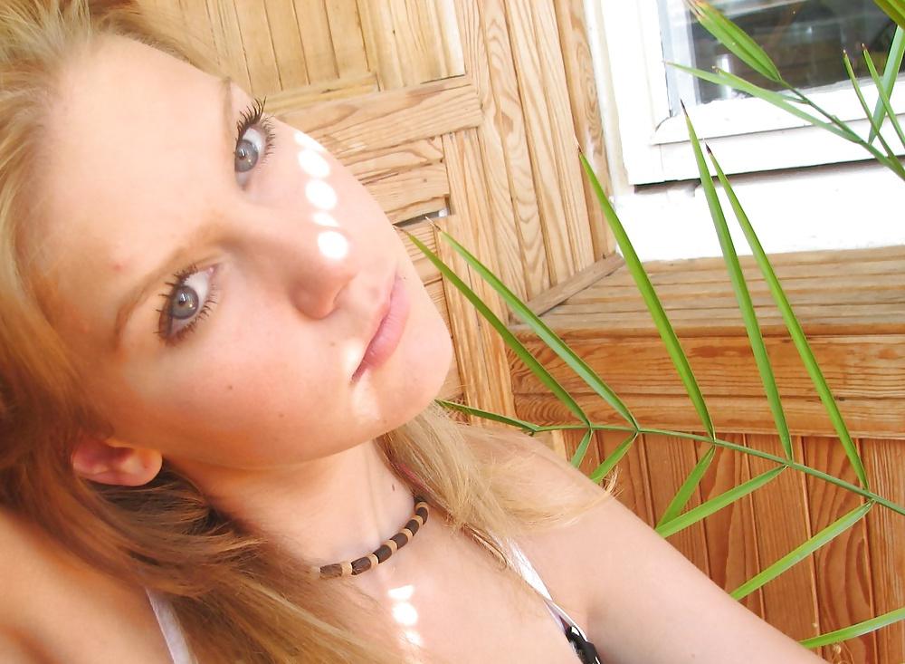 25P Sweet blond teen