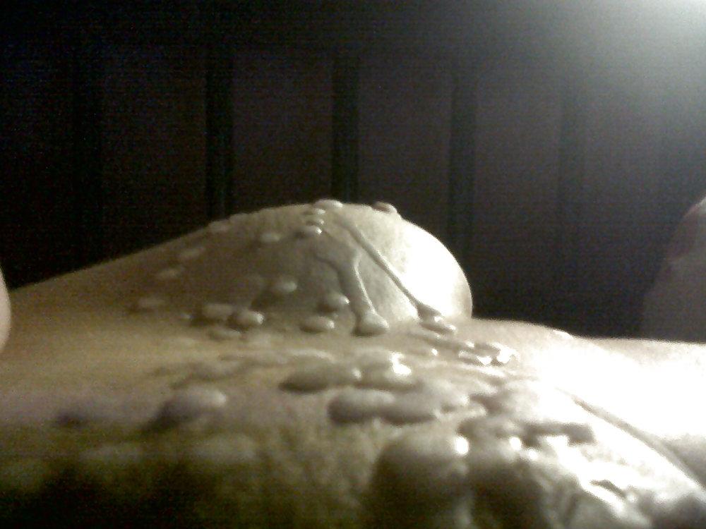 11P Me playing with wax