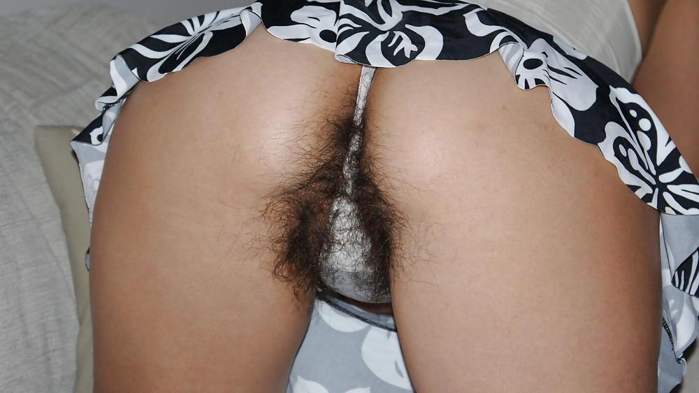 24P Hairy assed women