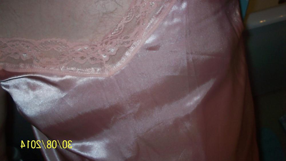 11P Plusieurs photos de moi en nuisette satin 