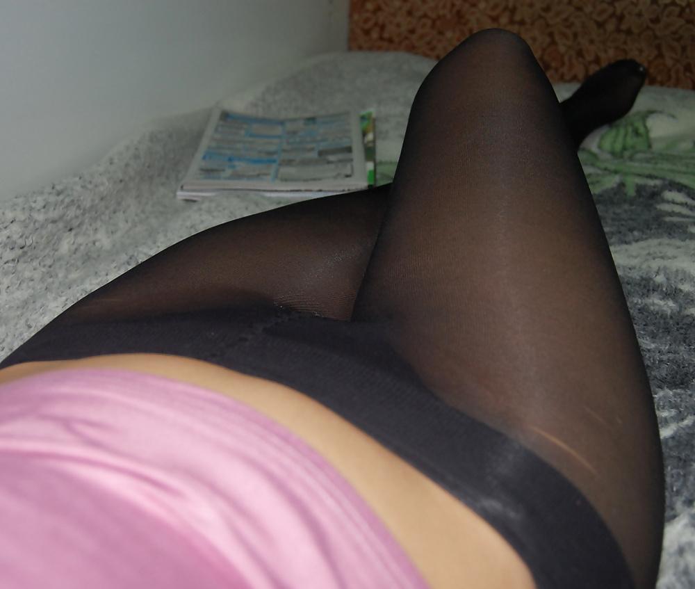 25P Nylon upskirt 23