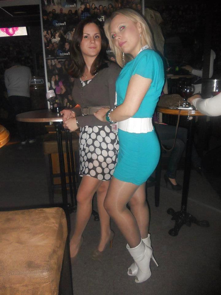 25P Nylon upskirt 23
