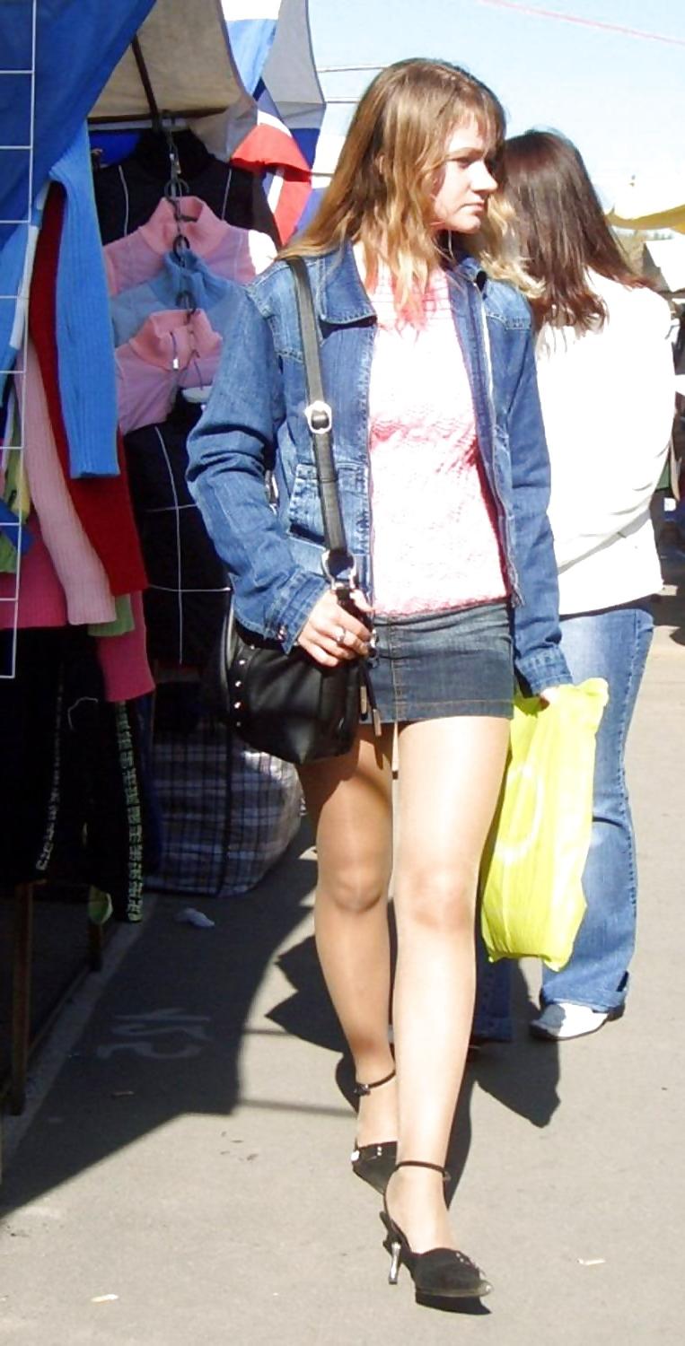 25P Nylon upskirt 23