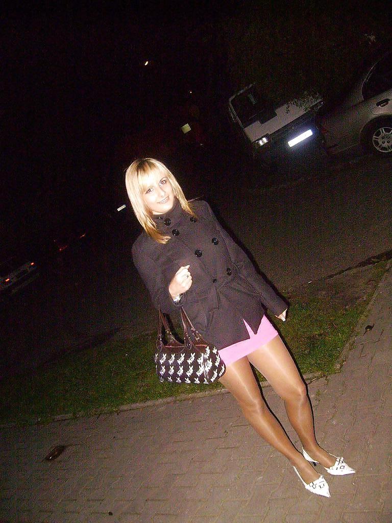 25P Nylon upskirt 23