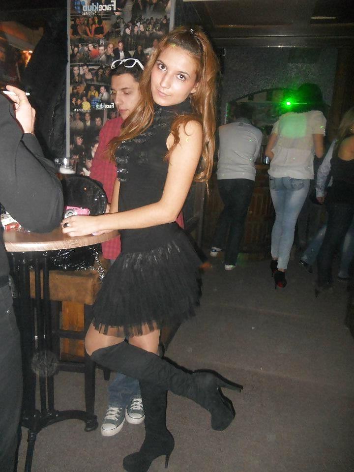 25P Nylon upskirt 23