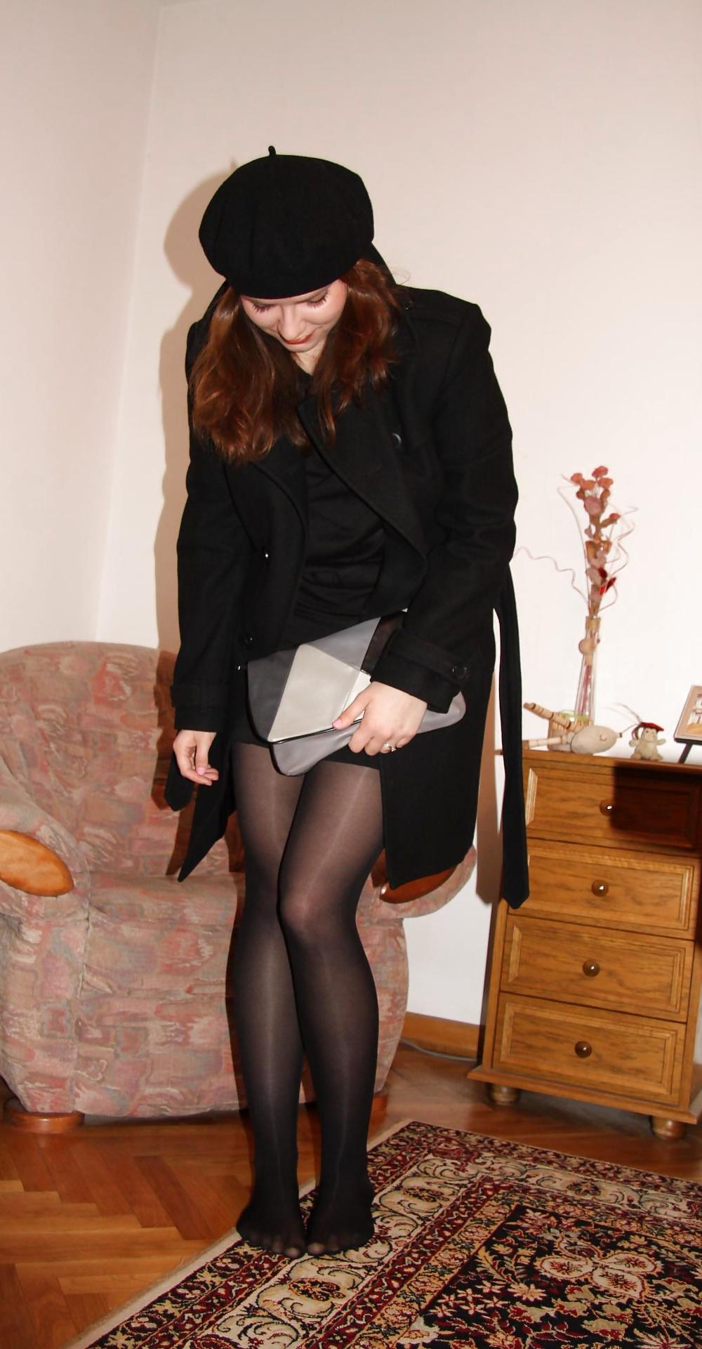 25P Nylon upskirt 23