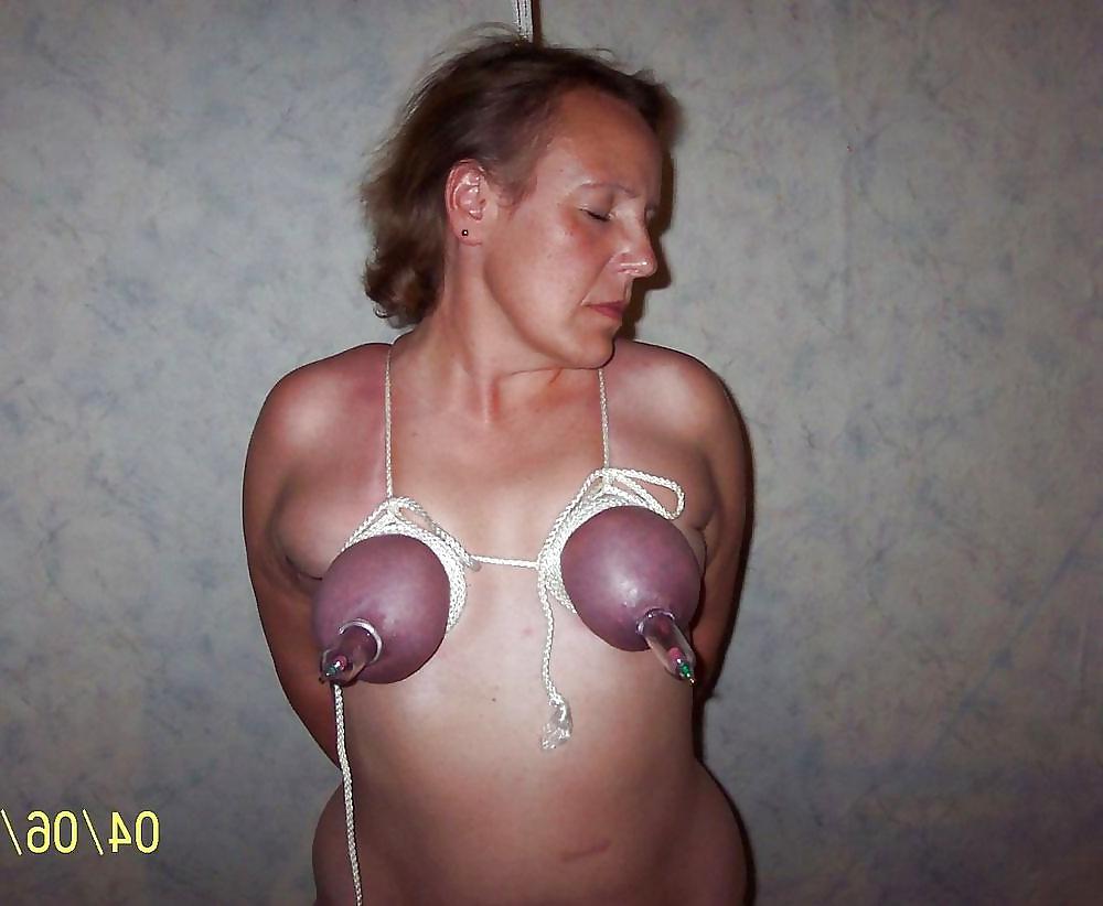 23P Bondage Sluts - Tied Tits Turning Purple