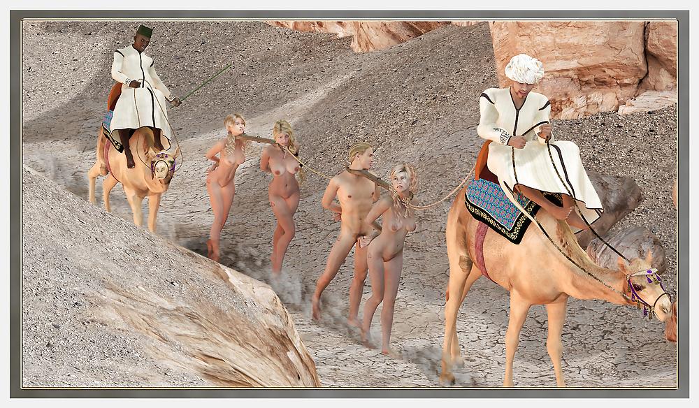 25P The Slave Market Scenes.