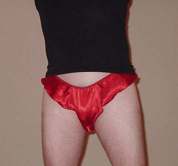 25P Me in satin panties