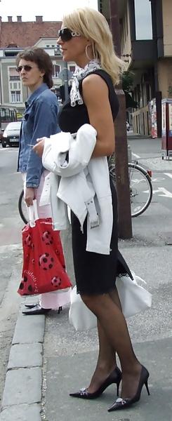 24P Nylon upskirt - STREET VIEW 6