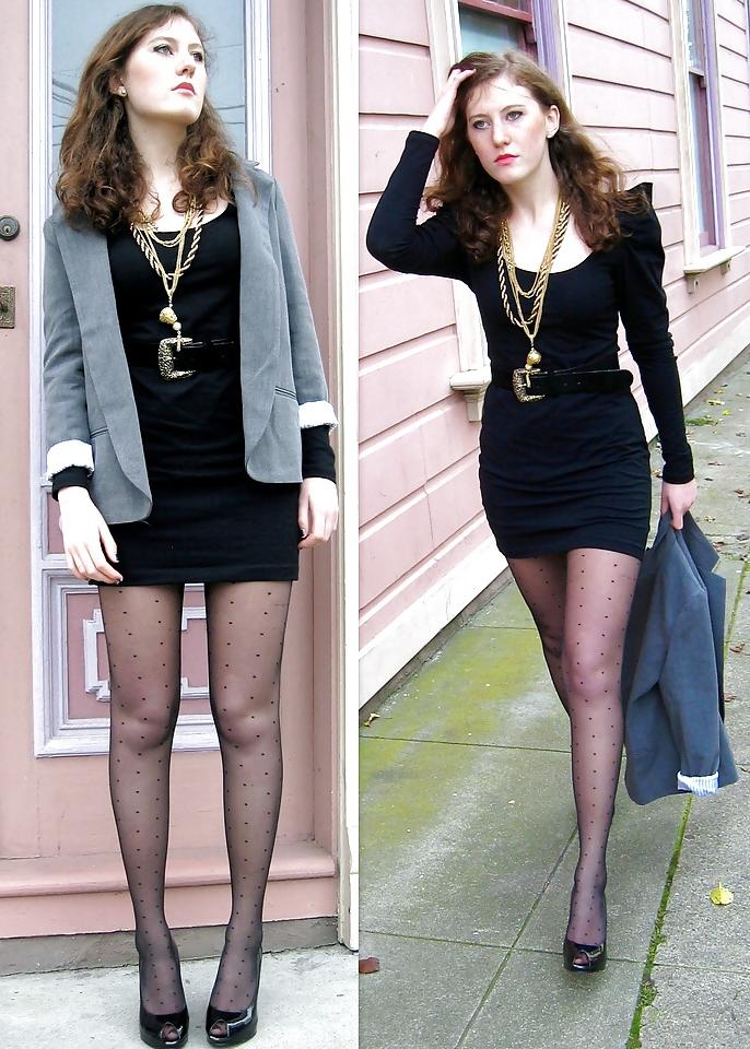 24P Nylon upskirt - STREET VIEW 6