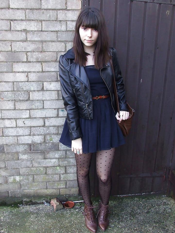 24P Nylon upskirt - STREET VIEW 6