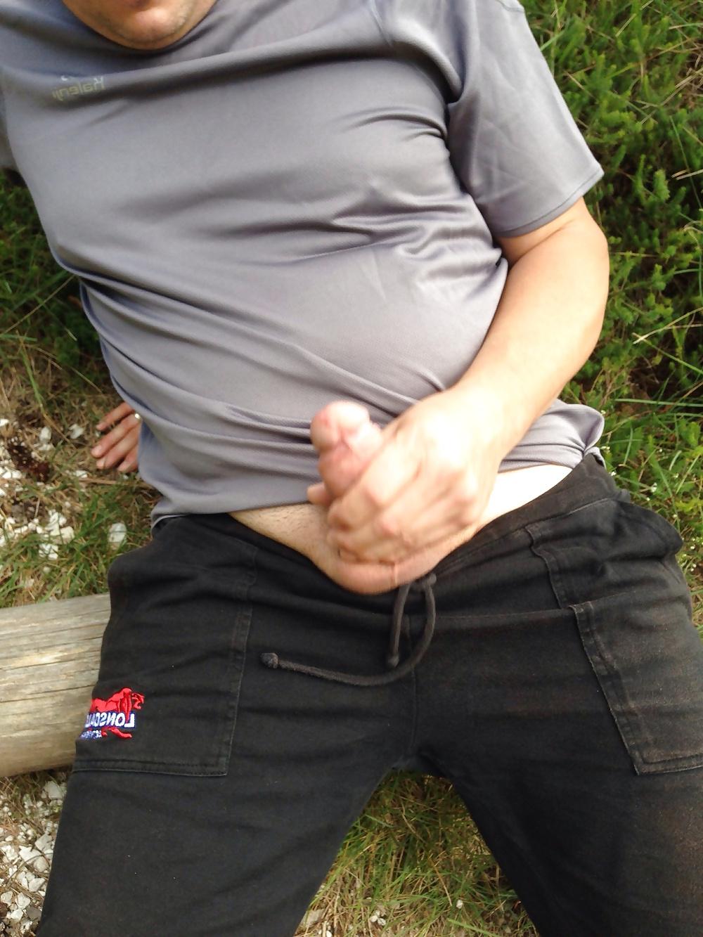 6P Italian wife first time outdoor.....