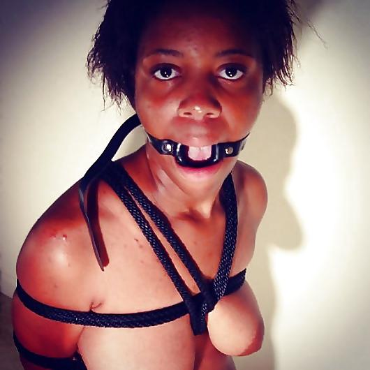 25P Obedient black slaves