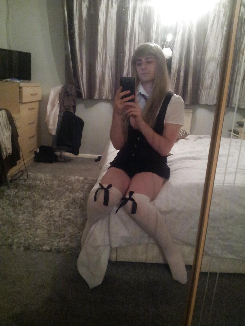 10P Sissy School Girl