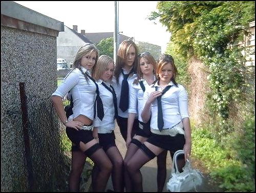25P Young Girls School Girl Style By RoNiN