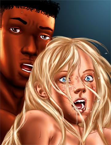 25P Interracial Comics
