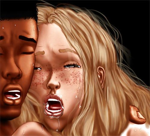 25P Interracial Comics